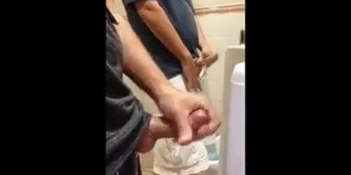 What guys do in the toilets