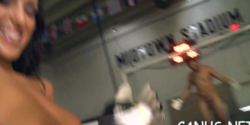 Chopper loving action for sinful girl