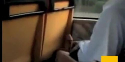 caught jerking off in the bus