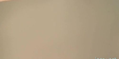 Exclusive gay tryout behind the curtains