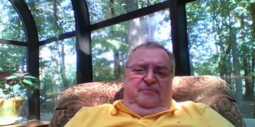 grandpa show on webcam