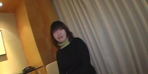 Voluptuous japanese cutie performs prick licking sessio