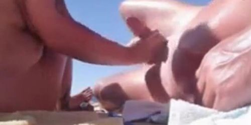 Beach Handjob Funmp4