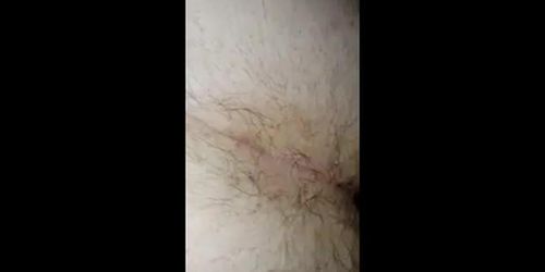 POV hairy chub bottom getting fucked not by daddy in ha