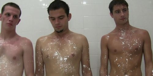 Straight pledges hazed in showers (High Def)