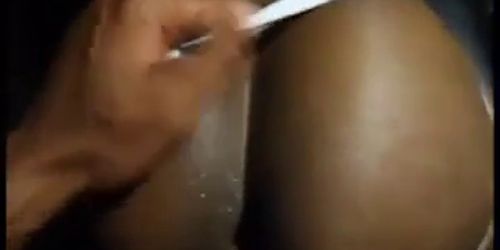 Ebony Chick Fucked From Behind