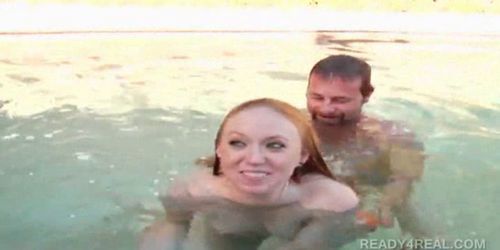 Nasty hot sex underwater with gorgeous blonde amateur s