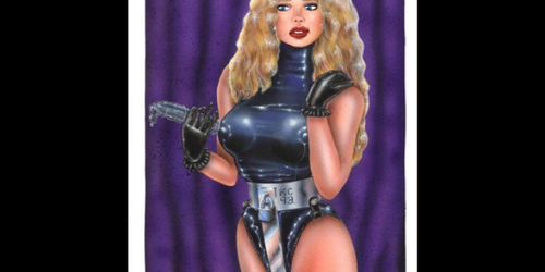 Captive bondage bdsm art