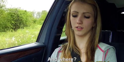 Stranded euro teens outdoor pov fuck