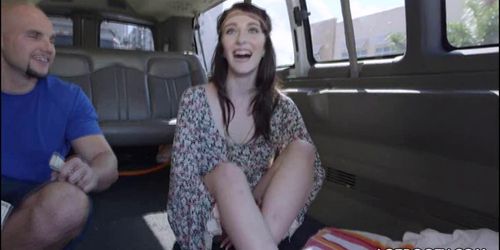 Big booty Lilith Addams get fucked in bus