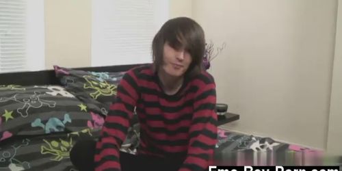 Twink movie Hot emo guy Mikey Red has never done porn b