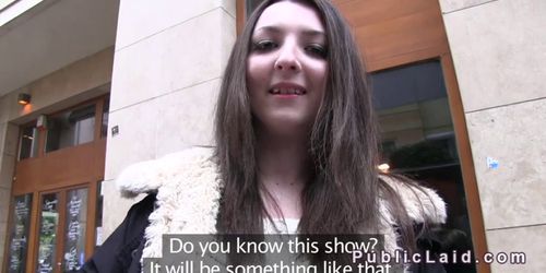 Babe from public fucking pov indooor