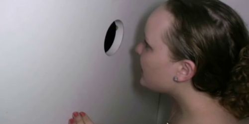 Skanky gloryhole whore