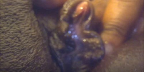 Cum Suck BlackMommy's Big Clit 3