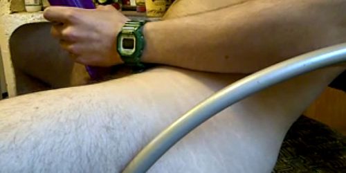 pumping my cock, bite de batard