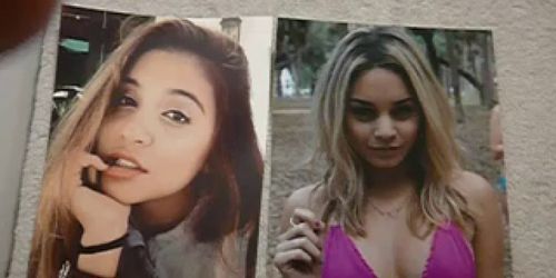 Cum tribute to Vanessa and Stella Hudgens!