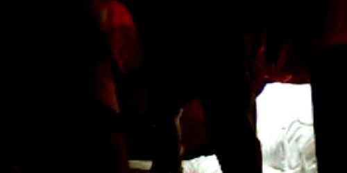 with a date in hotel room