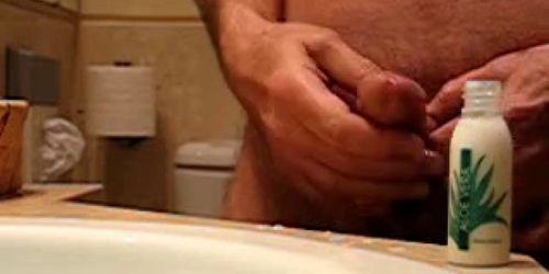 My orgasm in bathroom