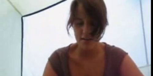 Blowjob in a tent