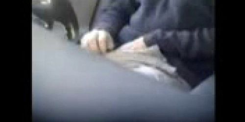 Got a hand job and suck from old man in public car park