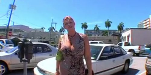 Chubby Red Hair Milf PIck Up On The Street