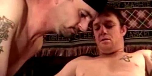 Dirty southern redneck gets bareback anal