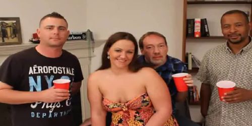 chubby wife gangbang and bukkake