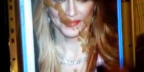 cumshot on dirty whore madonna