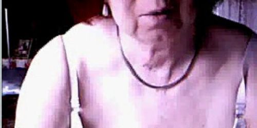 really mature woman on web cam