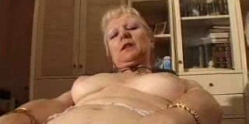 french shaved blonde granny pt6