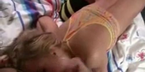 Young Blonde Amateur Teen Girlfriend Fucked And Facial