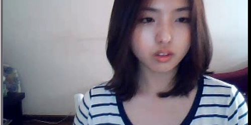 korean girl on web cam