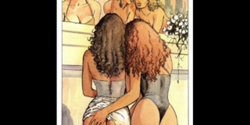 Lesbian Outtakes of Erotic Comics