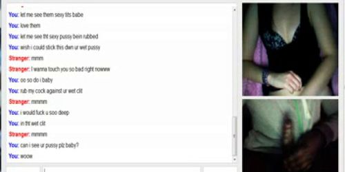 omegle 57 (VERY HORNY GIRL CUMS WITH ME)