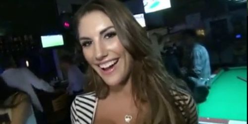 IKTG August Ames Happy In The Pub Mofos