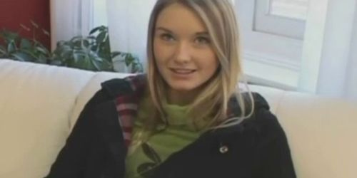 Sweet Canadian Teen Masturbates