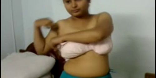 desi cute girl after shower