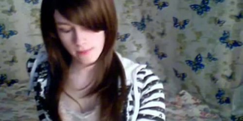 Beauty Teen Shemale on Cam by TROC