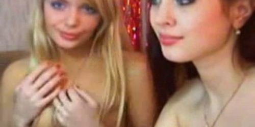 Hot Lesbian Teens Pussylicking and Strap On Fucking on 