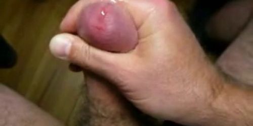 Me wanking and cumming - Ich wichse und komme