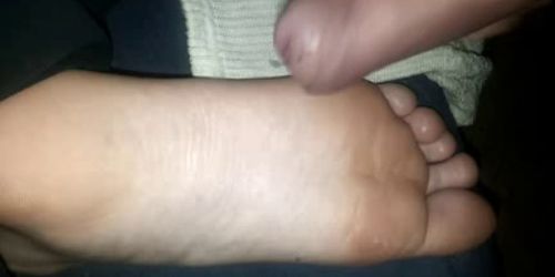 cum over soles