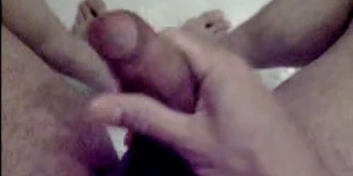 Cumshot in Bathroom