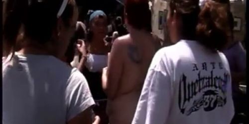 Naked protest