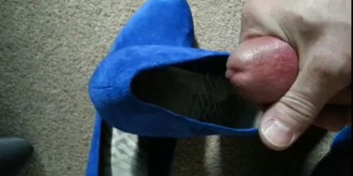 cumming in my wife's best friends shoes