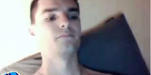 Straight Masturbation and feet on webcam