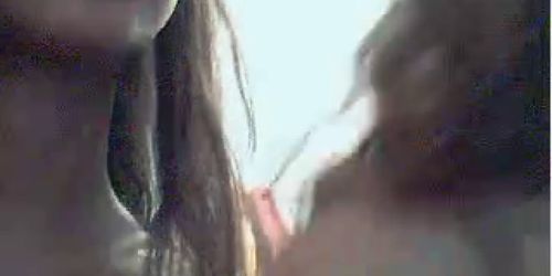 Two girls in webcam