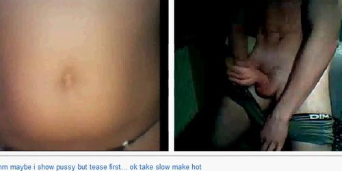 Milf and 18yo boy chat