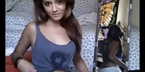 Cute teen tease on webcam