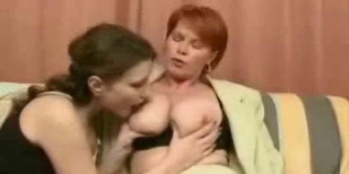 Mature Mother with young teen