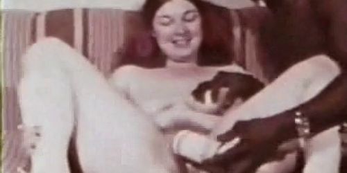 Excellent vintage creampie